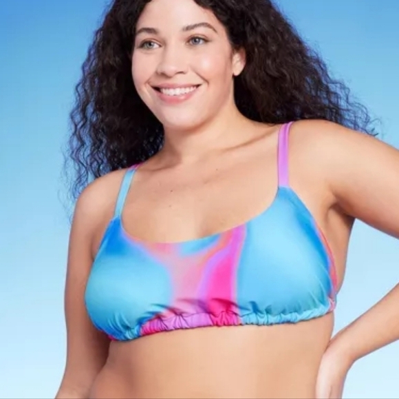 2 Wild Fable Bikini Tops Size Large - Picture 6 of 8